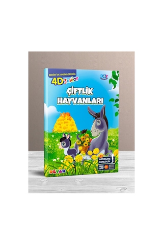 Çiftlik Hayvanları İlk Ansiklopedim Etkinlik Kitabı / 4d Artırılmış Gerçeklik