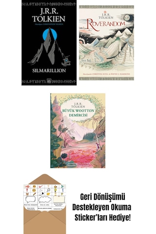 Silmarillion + Roverandom Özel Ciltli Baskı + Büyük Wootton Demircisi Özel Ciltli Baskı