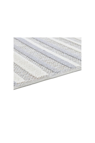 Trinket Serisi Krem Yumuşak Bukle Dekoratif Kilim T225a