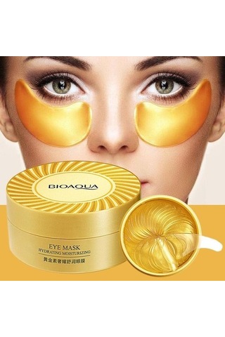 Bioaqua Altın Tozu ve Deniz Yosunlu Göz Maskesi 80 G