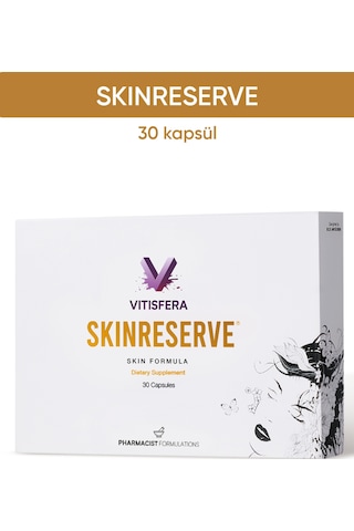 Vitisfera Skinreserve Cüce Palmiye Ekstresi Multivitamin ve Multimineral İçeren Takviye Edici Gıda 30 Kapsül