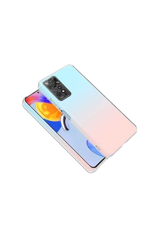 Xiaomi Redmi Note 11 Pro 5g Kılıf Kamera Korumalı Süper Silikon Kapak Col90111-clear