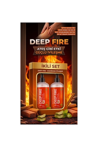 Fire Budy Etkili Isıtıcı Masaj Jeli 100 Ml Kas Ve Eklem Rahatlatıcı Jel 2 Li