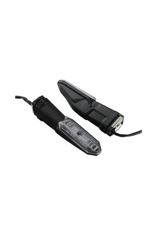 Pazly 2 Adet Motosiklet Led Dönüş Sinyali - Yüksek Parlaklık Lmk00133tr Şeffaf