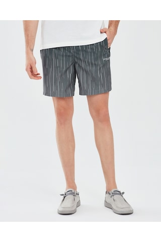 Skechers Swimwear M 7 Inch Swimshort Erkek Siyah Deniz Şortu S241141-001