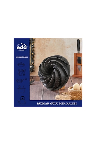 Eda Rüzgar Gülü Kek Kalıbı 26 Cm Gri