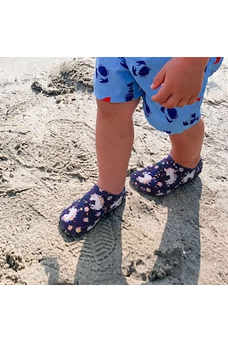 Gripptoes Kaymaz Damla Tabanlı Deniz&havuz Çorabı C1 Çok Renkli