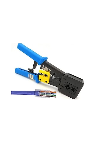 Yeni Nesil Rj45/rj11 Cat6 Kablo Ucu Sıkma Pense