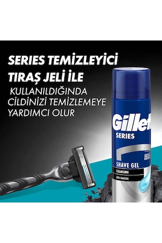 Mach3 Charcoal 2up & Charcoal Series Jel 200 Ml & Çanta