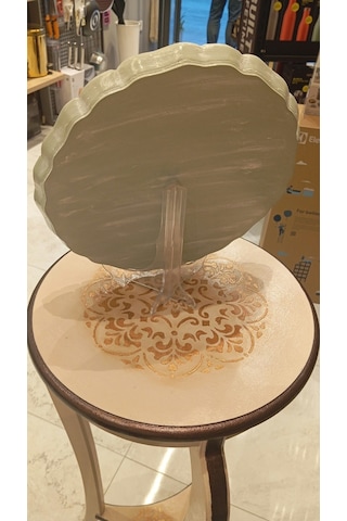 El Boyama Ahşap Obje Çapı 28cm 21704962