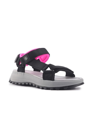 Lumberjack Lıly 4fx Siyah Comfort Casual Günlük Spor Sandalet Siyah