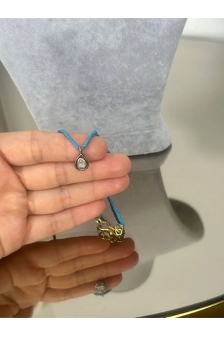 Turkuaz Elmas Kolye 191