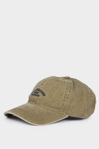 Defacto Erkek Nakışlı Pamuklu Cap Şapka D7823AX25SM Gri