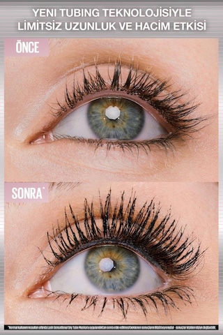 Lash Sensational Sky Tubes Maskara - Limitsiz Uzunluk Ve Hacim Etkisi Veren Tubing Maskara 3600531721534-11247 0