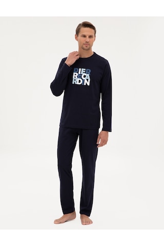 Pierre Cardin Erkek Lacivert Pijama Takım 50322654-200 Lacivert