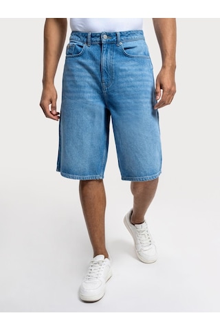 LOFT Baggy Fit Erkek Şort Lf2036228 Q1.v1 Denim