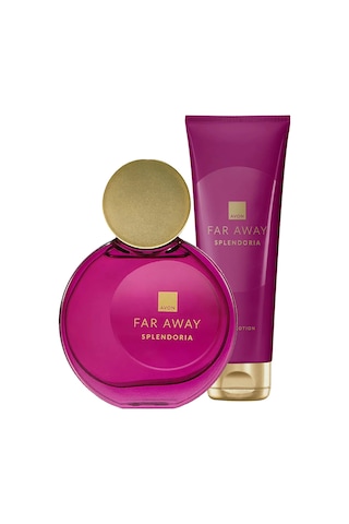 Far Away Splendoria Kadın Parfüm Ve Vücut Losyounu Paketi Çiçek