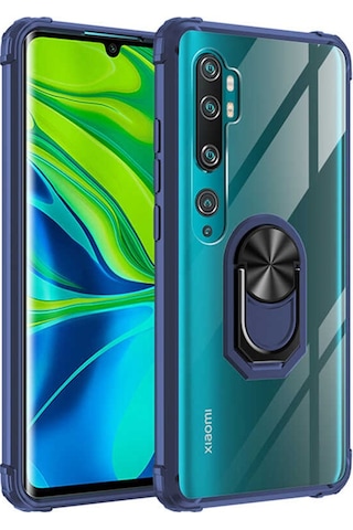 Xiaomi Mi Note 10 Lite Kilif Seffaf Sararmaz Yüzüklü Mola Kapak 406652978