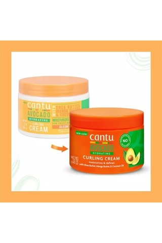 Cantu Avokado Yağlı Nemlendirici Durulanmayan Bukle Kremi 340 G