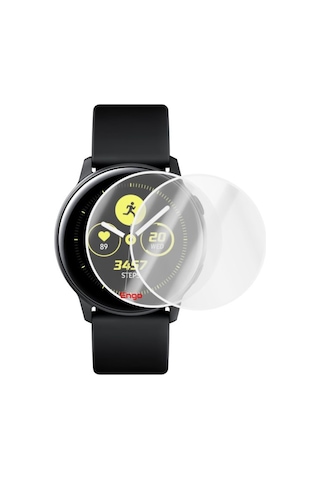 Samsung Galaxy Uyumlu Watch Active Ekran Koruyucu Şeffaf Tpu Film 2 Adet