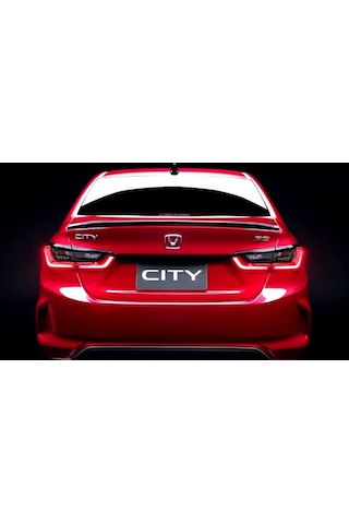 Honda City 2021+ Rs Spoiler - Piano Black Parlak Siyah