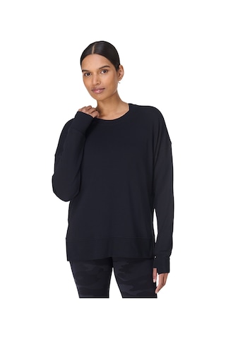 Sweaty Betty Sweaty Betty After Class Longline Sweatshir Kadın Siyah Sweatshirt Blk Siyah