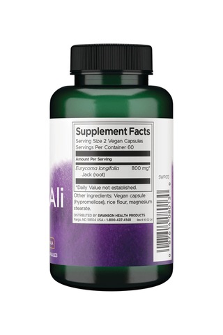 Takviye Swanson Nutrition Tong Kat Ali 400 Mg 120 Kapsül Gıda Takviye