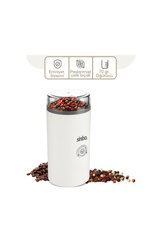 Agc Uygun Sepet Çelik Bıçaklı Kahve & Baharat Öğütücü 180w 70 G Agc Çok Renkli