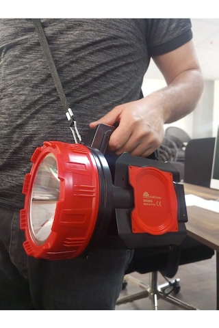 Ultra Güçlü Uzun Mesafeli Led Li Projektör El Feneri 10w Kırmızı