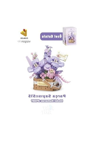 515 Parça Mini Çiçek Buketi Yapım Seti