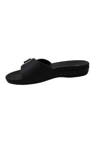Ceyo Marina-1 Siyah Ortapedik Bayan Terlik & Sandalet 001