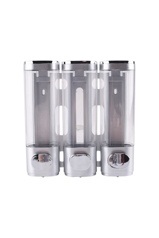 Xiaaokeji Oda Duvara Monte Banyo Duş Pompası Dağıtıcı Ve Düzenleyici - B Gümüş - Şeffaf