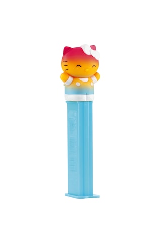 Pez Dispenser Hello Kitty Fullbody Rainbow Meyve Aromalı Şekerleme Makinesi Ve Şekerleme Yedekleri
