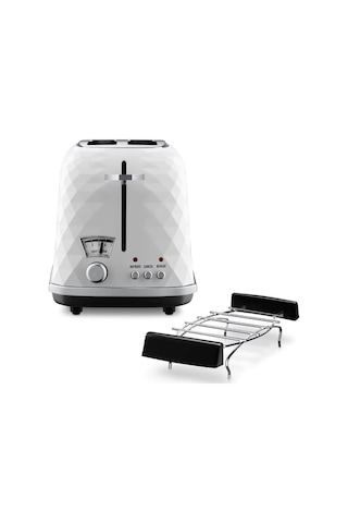 Delonghi Brillante İki Dilim Ekmek Kızartma Makinesi CTJ 2103.W