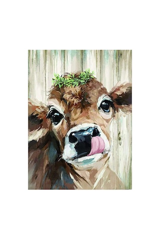 Dile Geldim Sticker Çerçevesiz 50x65 Sayılarla Boyama Hobi Seti Renkli