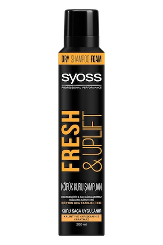 Syoss Fresh & Uplift Köpük Hacimlendirici Kuru Şampuan 200 ML