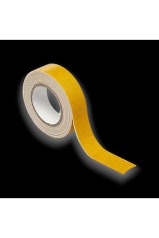 Çift Taraflı Köpük Sünger Montaj Bandı Çok Amaçlı Güçlü Yapışkanlı Beyaz Bant 15 Mm