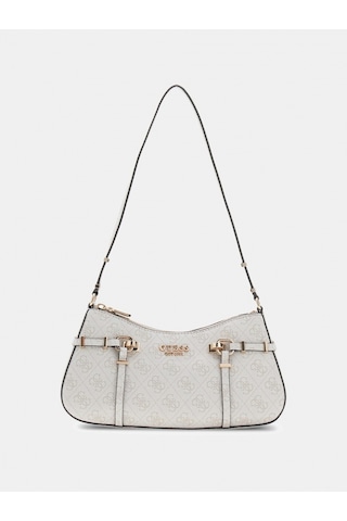 Guess Leona Logolu Kadın Mavi Omuz Çantası Hwsg9917180-bnn Bej