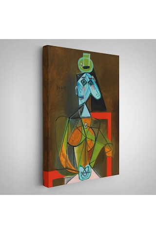Miyrem^ Canvas Serie Pablo Picasso - Dora Maar'ın En Güzel Asil Tablosu-7297