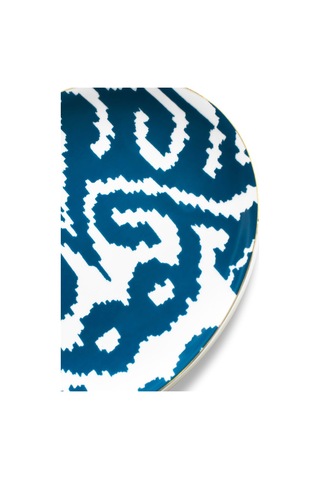 Zm Decor İkat Mavi Dubai 28cm Tabak