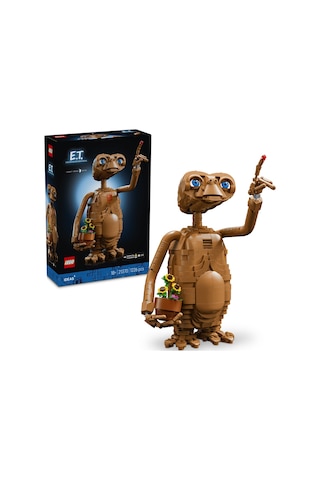 LEGO® Ideas E.T. the Extra-Terrestrial 21370 - Yetişkinler için Işıklı Yapım Parçası İçeren Model Yapım Seti (1226 Parça)