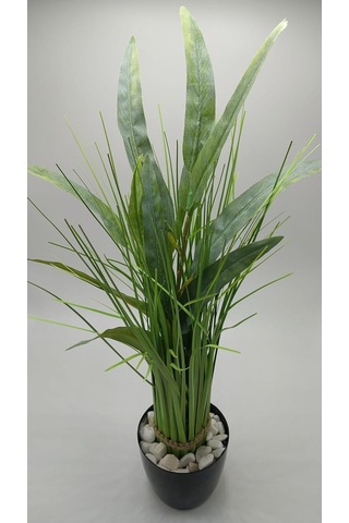 Gerçekçi Yapay Çiçek 45cm Saksılı Model-3 Çok Renkli
