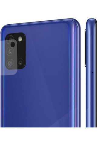 Samsung Uyumlu Galaxy A31 Kamera Lens Koruyucu Nano Cam Şeffaf Tam Kapla
