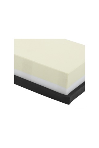 Tenfowee Ev Mutfak İçin Çift Yüzlü Zımpara Taşı - Kalın Ve İnce Zımpara Yüzeyleriyle Bıçak Kesici, 1000-6000 Tane, Beyaz Korundum Malzeme Diğer