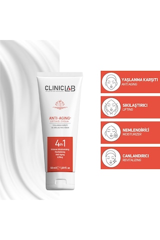Clinic Lab Yaşlanma Karşıtı ve Sıkılaştırıcı Krem 50 ML