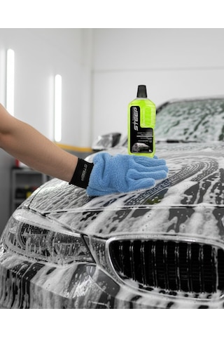 Steep Ultimate Cilalı Oto Şampuan Ph Nötr 1 Lt Mikrofiber Yıkama Eldiveni