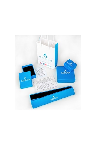 Mix Taşlı Gümüş Umut Çiçeği Kolye Bileklik Kombin