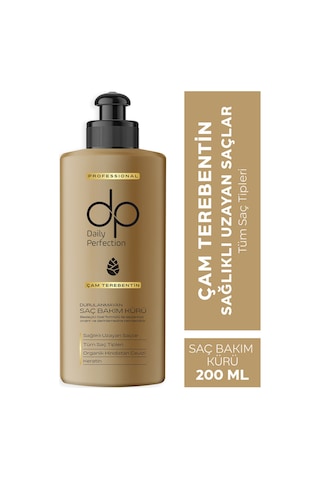 Dp Daily Perfection Çam Terebentin Durulanmayan Saç Bakım Kürü 200 ML