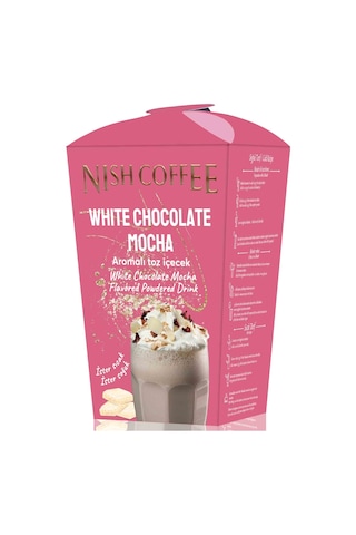 Nish White Chocolate Mocha Aromalı Toz İçecek 250 Gr 250 G