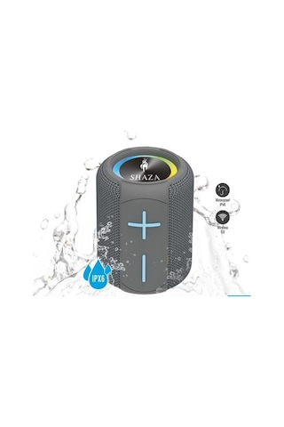 Shaza 8 W IPX6 Taşınabilir Bluetooth Hoparlör